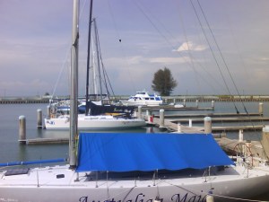 some of the many yatch there. :) 